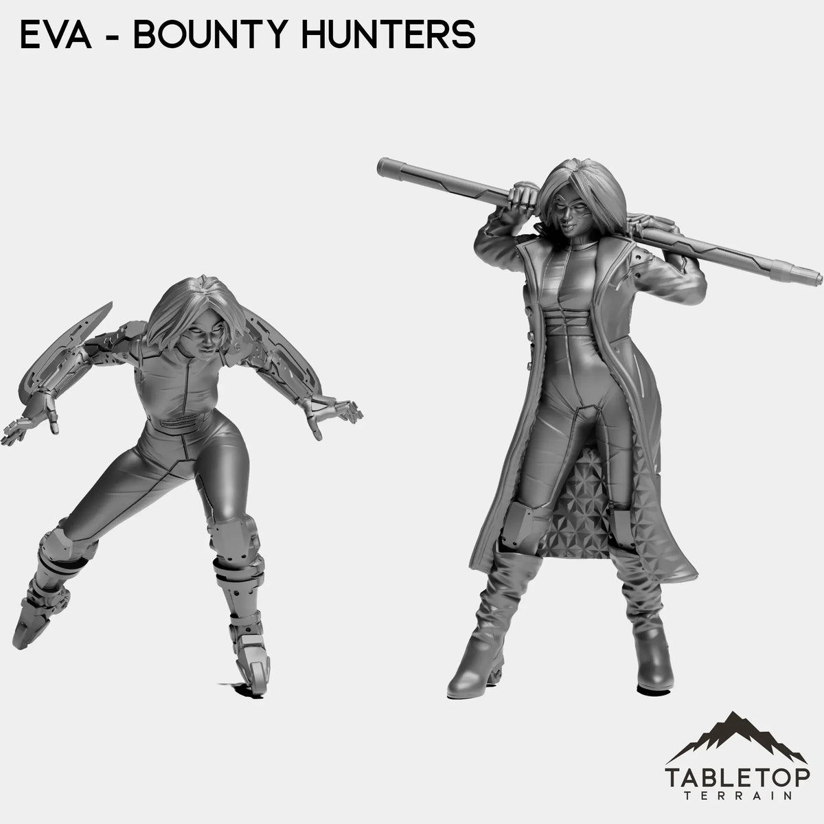 Tabletop Terrain Miniature Full Set EVA - Bounty Hunters