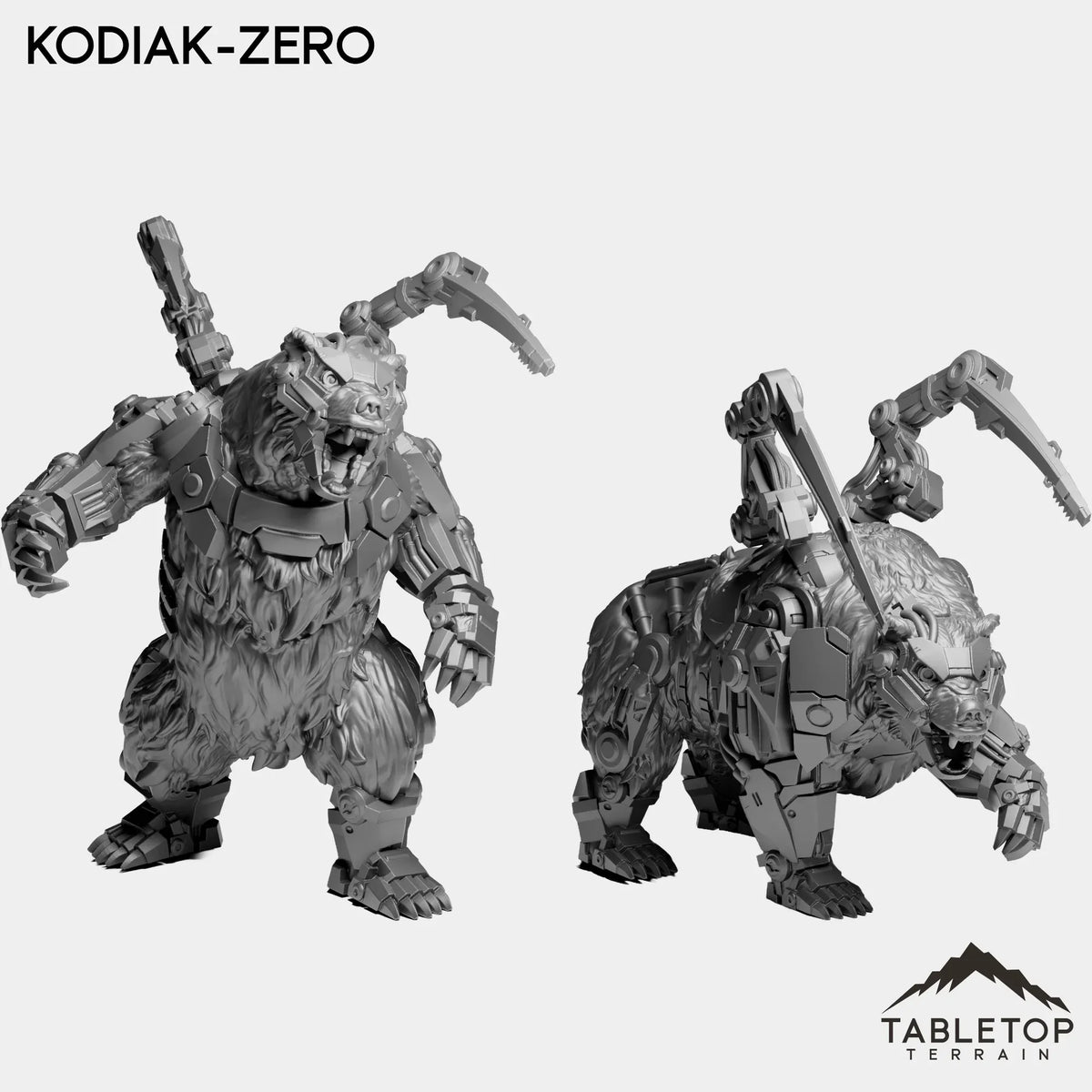 Tabletop Terrain Miniature Full Set Kodiak-Zero