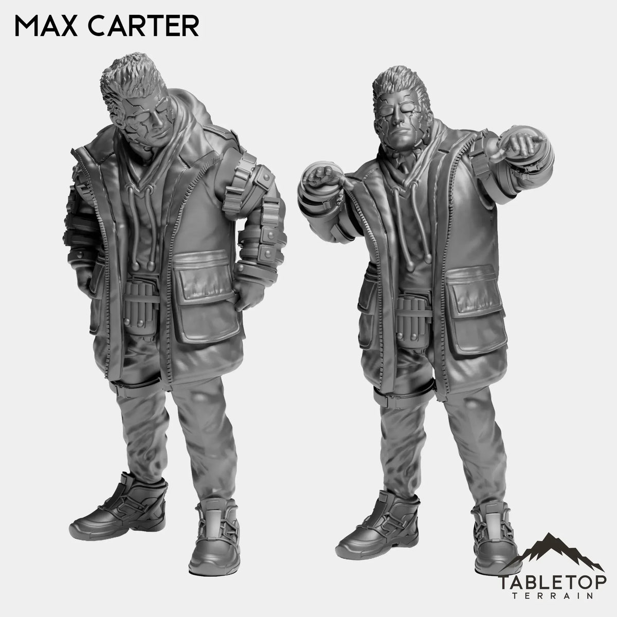 Tabletop Terrain Miniature Full Set Max Carter