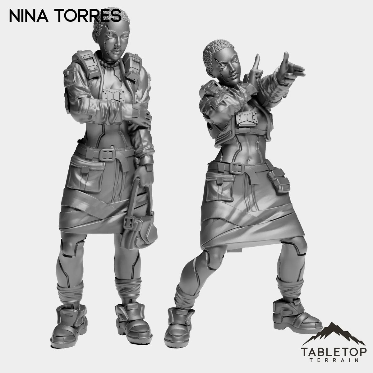 Tabletop Terrain Miniature Full Set Nina Torres