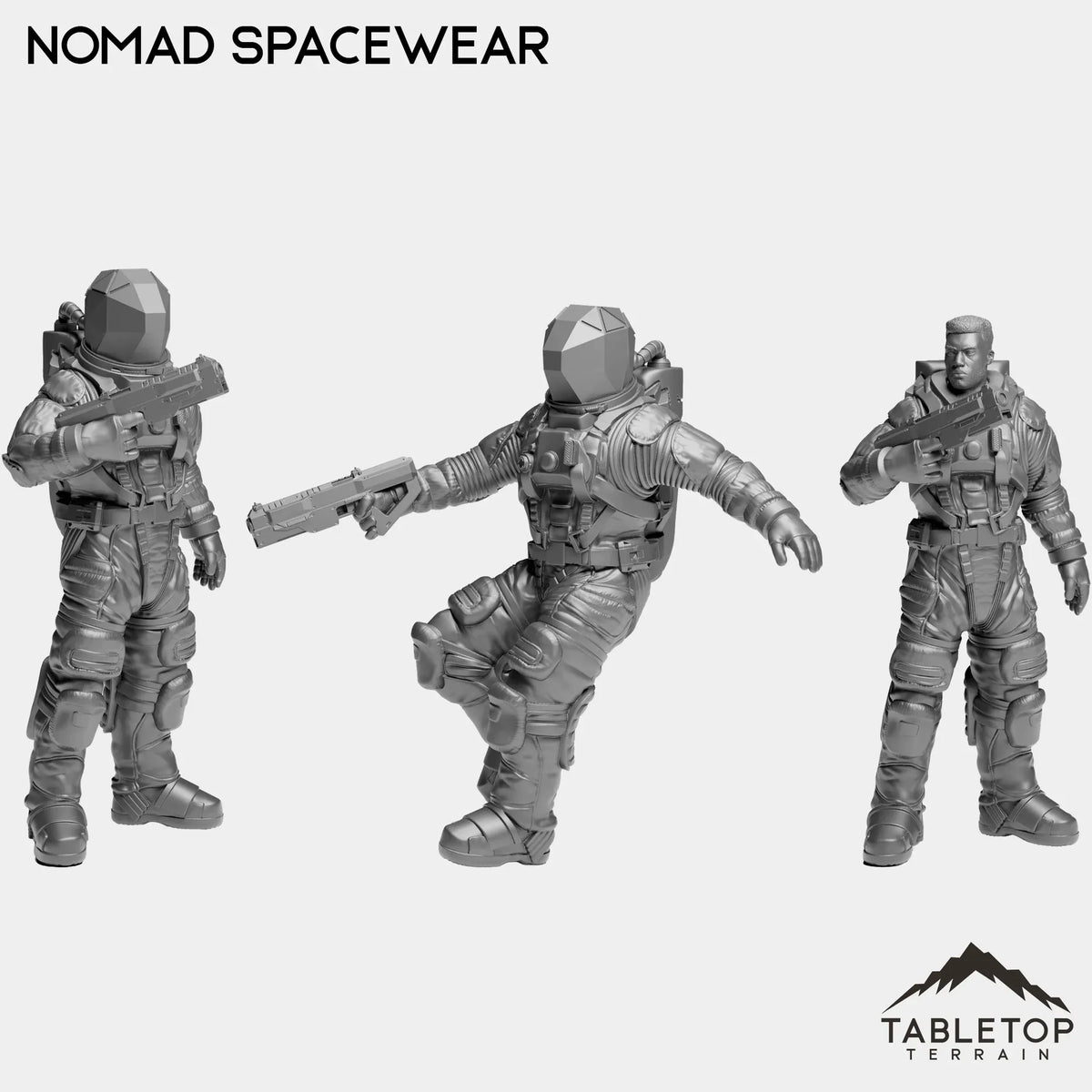 Tabletop Terrain Miniature Full Set Nomad Spacewear