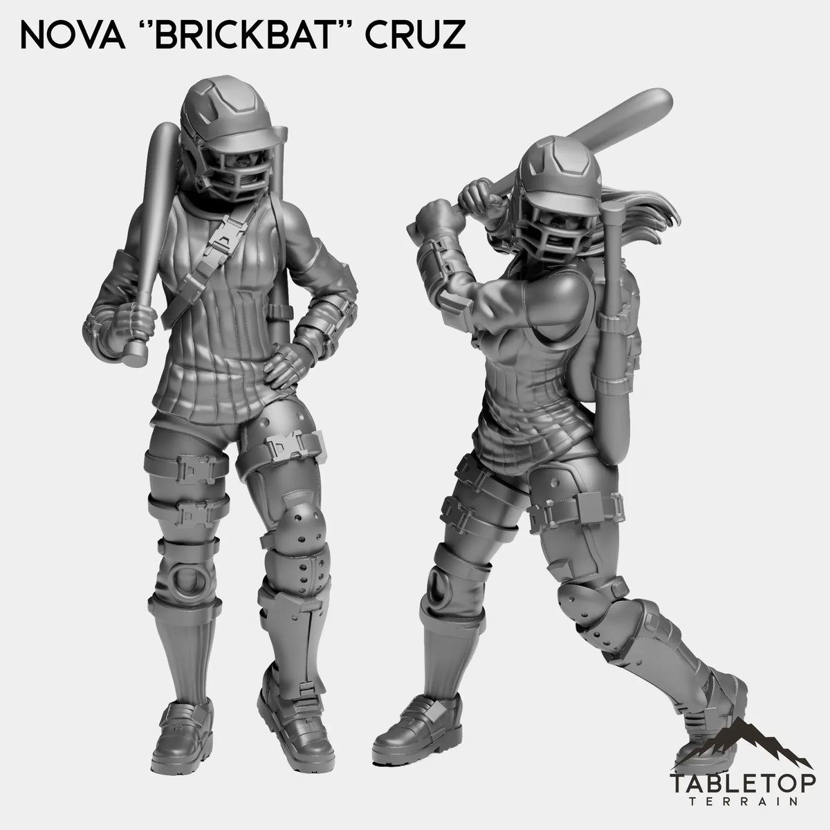 Tabletop Terrain Miniature Full Set Nova ''Brickbat'' Cruz