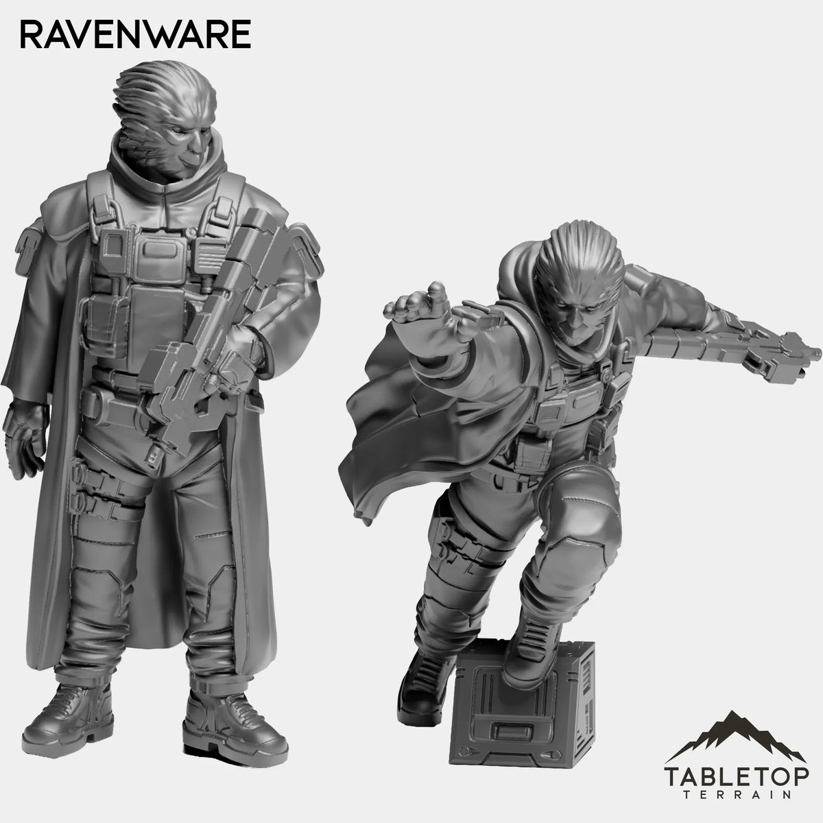 Tabletop Terrain Miniature Full Set Ravenware