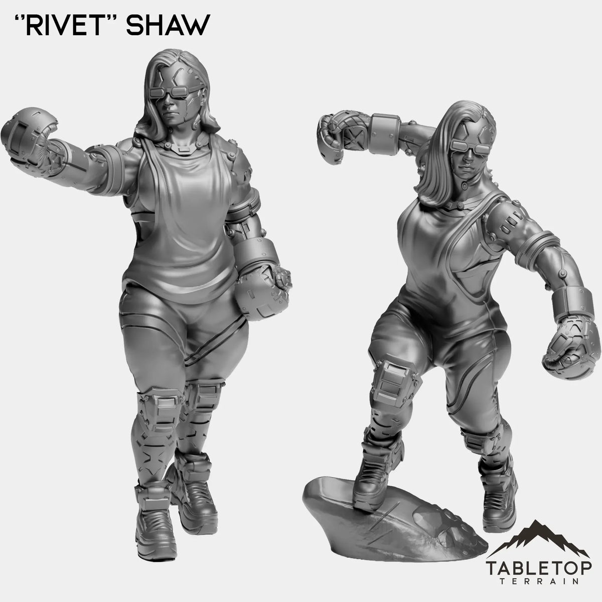 Tabletop Terrain Miniature Full Set ''Rivet'' Shaw