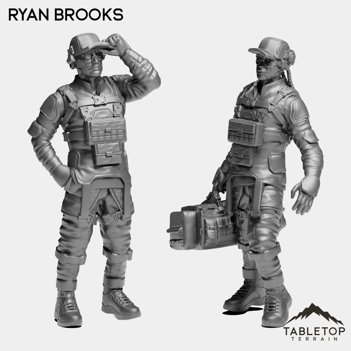 Tabletop Terrain Miniature Full Set Ryan Brooks
