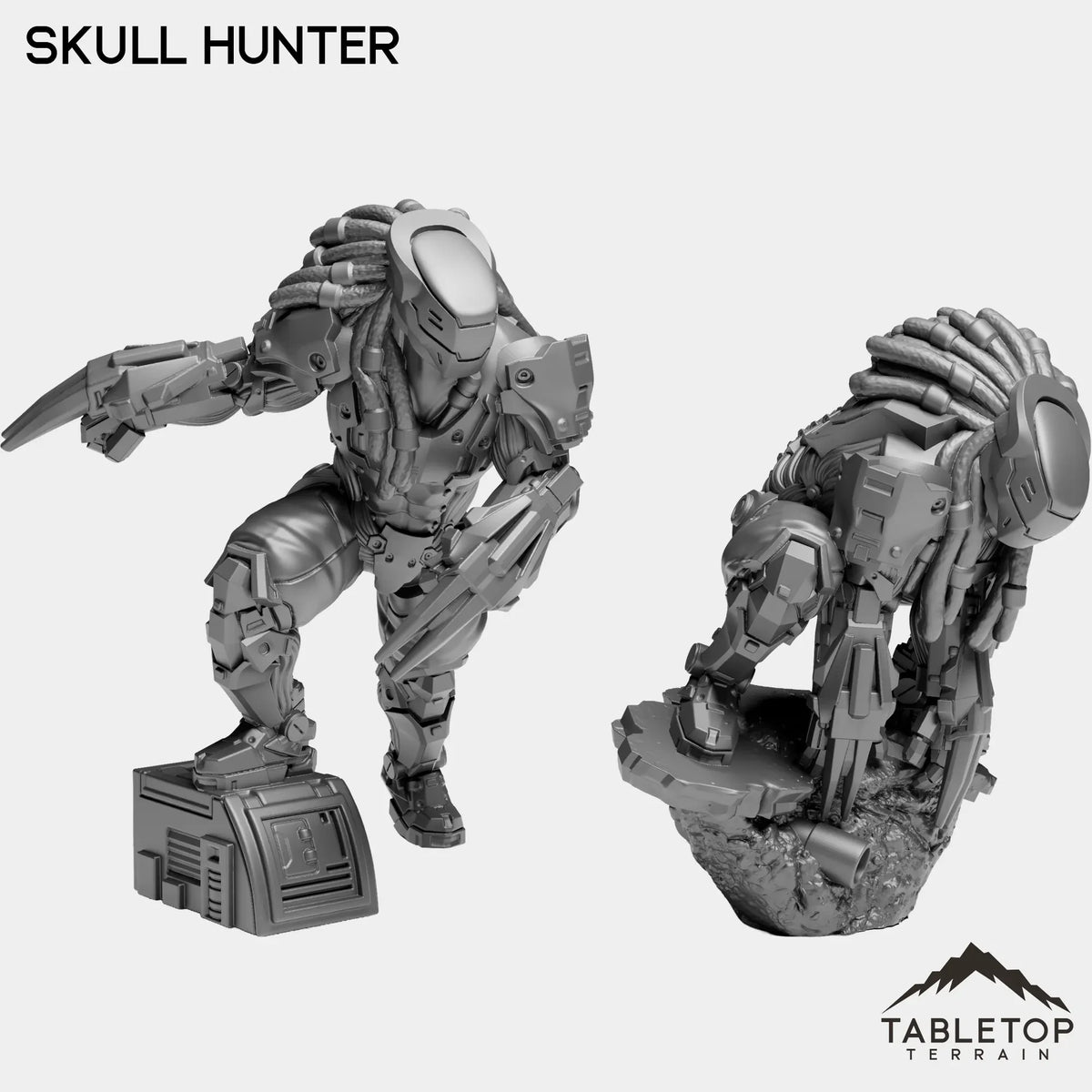 Tabletop Terrain Miniature Full Set Skull Hunter