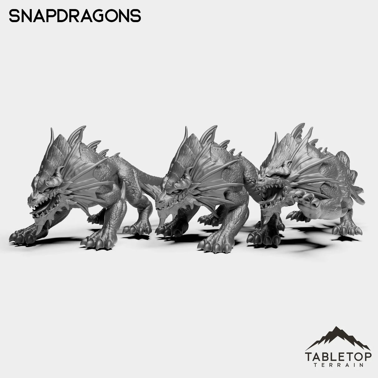 Tabletop Terrain Miniature Full Set Snapdragons