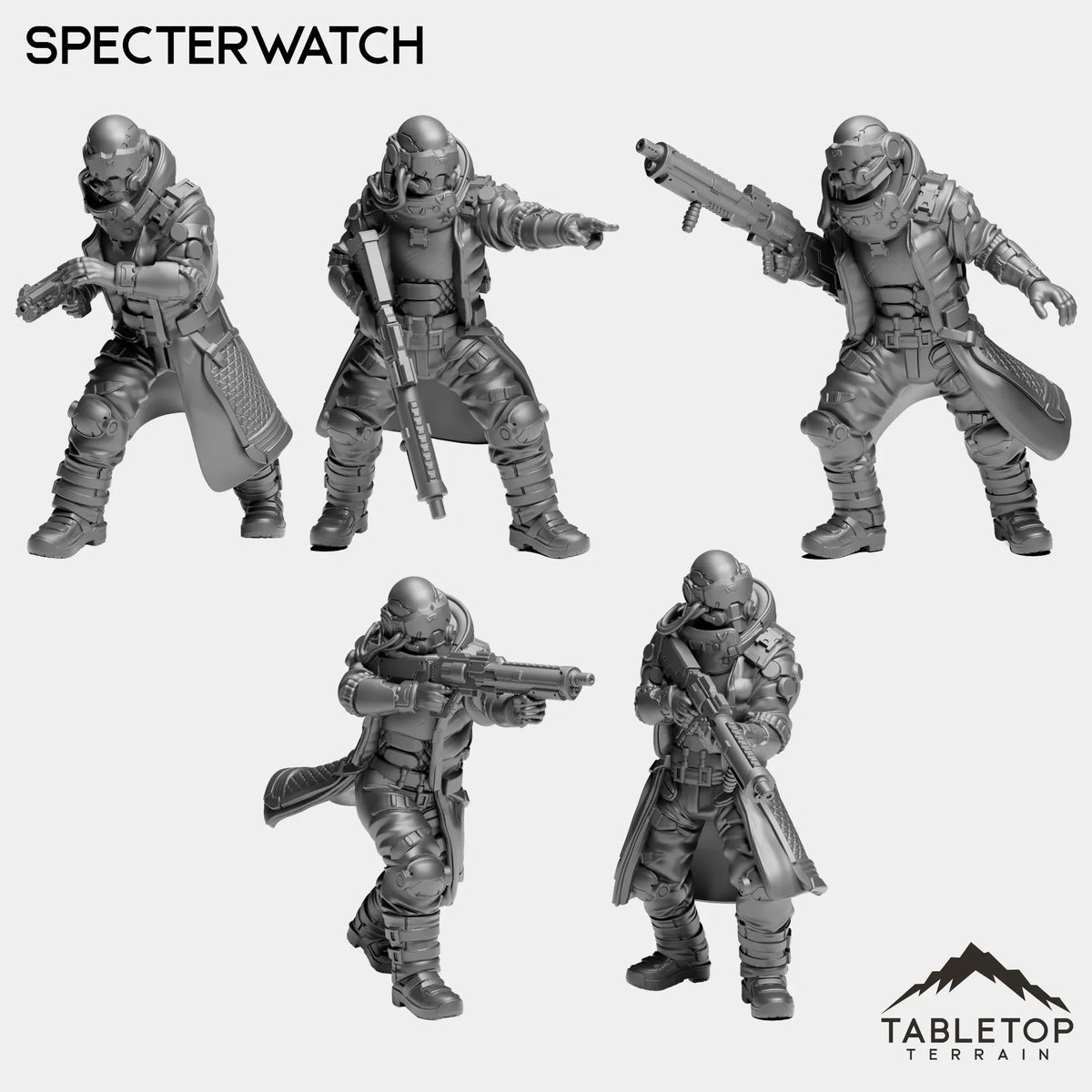 Tabletop Terrain Miniature Full Set SpecterWatch