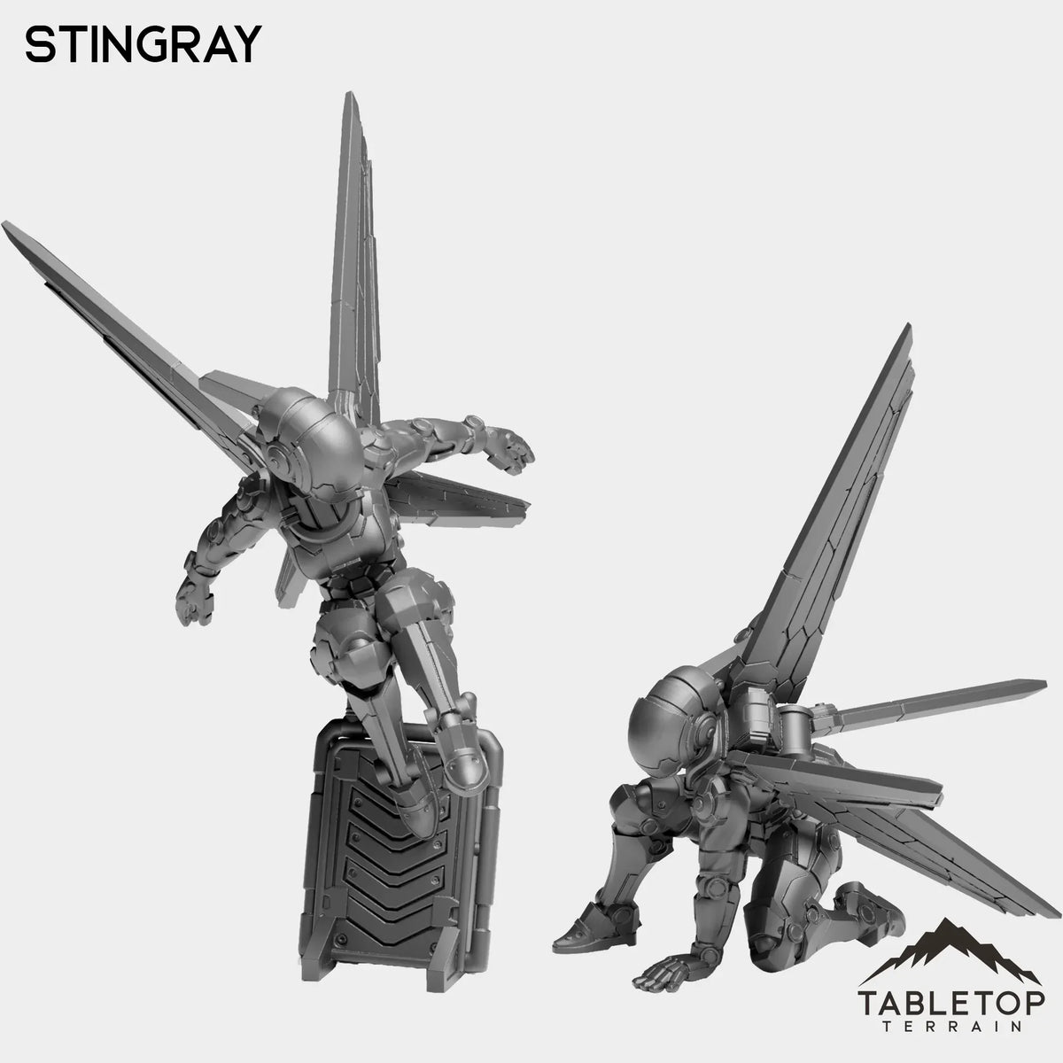 Tabletop Terrain Miniature Full Set Stingray