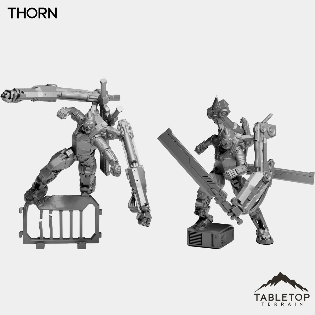 Tabletop Terrain Miniature Full Set Thorn