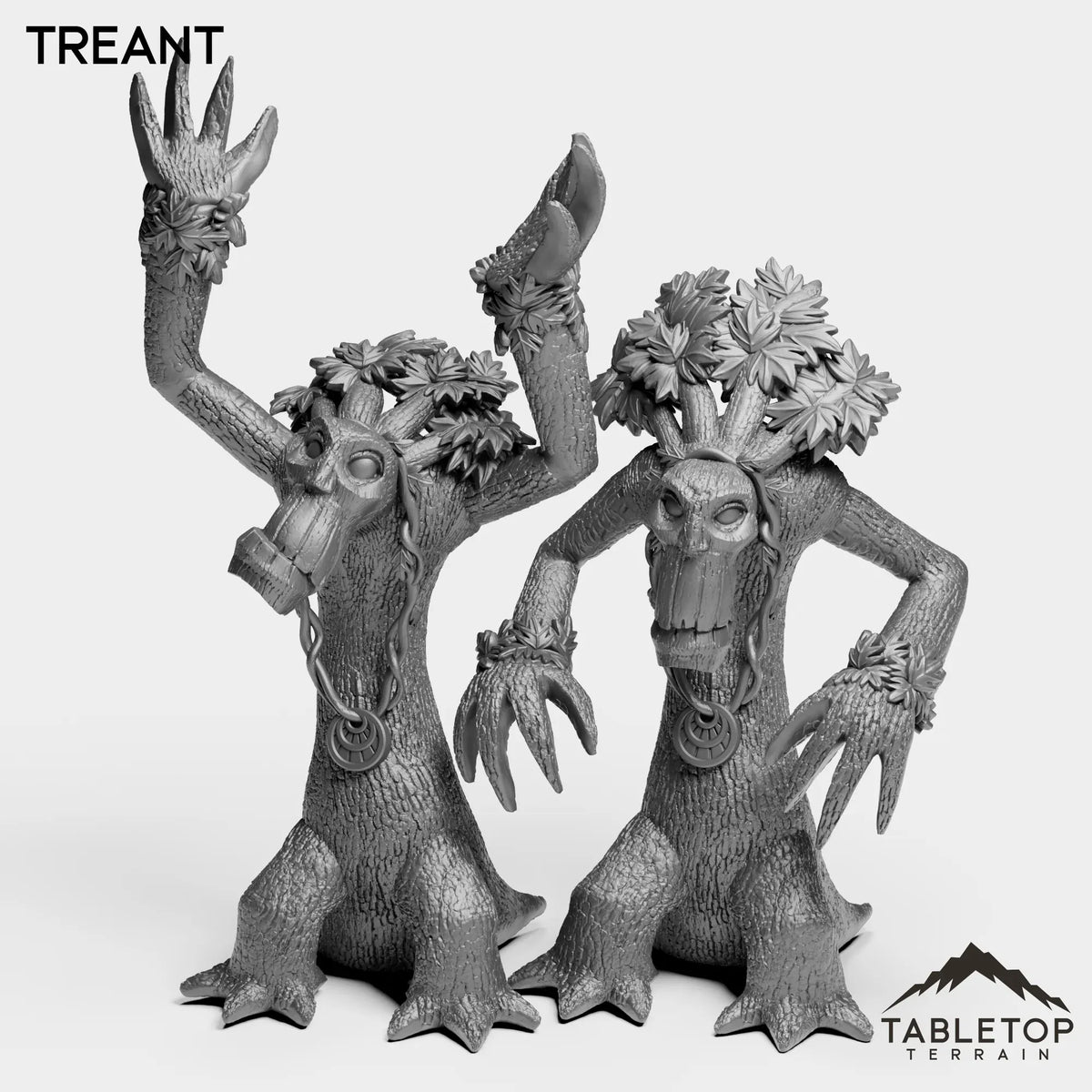 Tabletop Terrain Miniature Full Set Treant