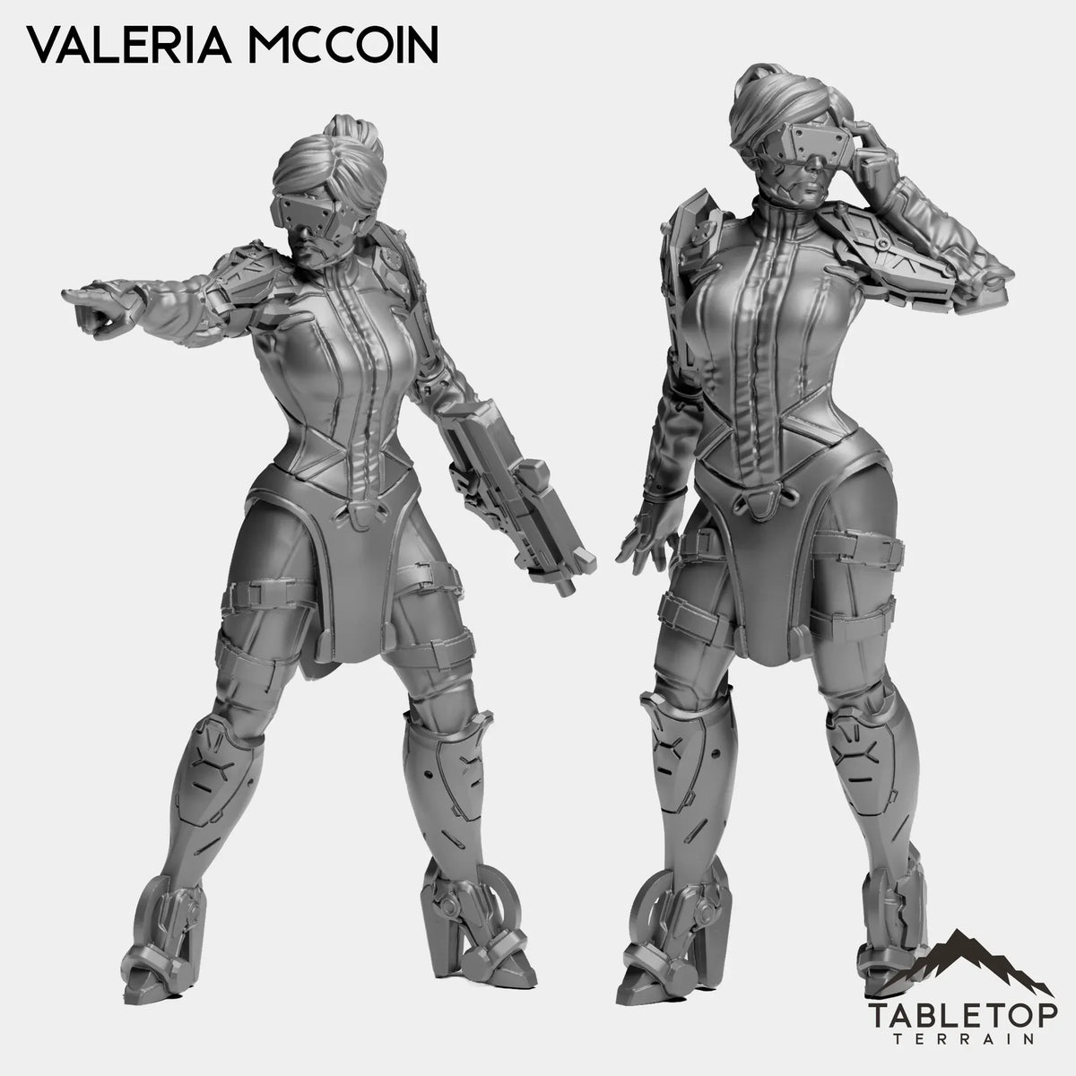 Tabletop Terrain Miniature Full Set Valeria McCoin