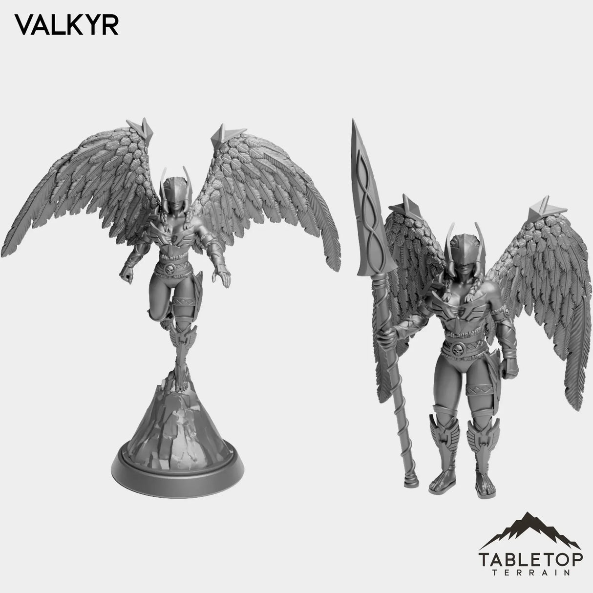 Tabletop Terrain Miniature Full Set Valkyr
