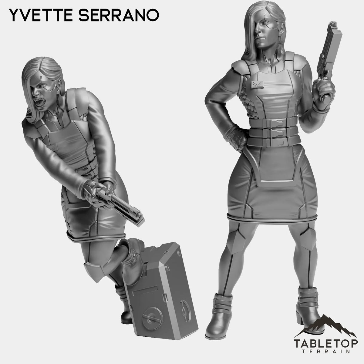Tabletop Terrain Miniature Full Set Yvette Serrano