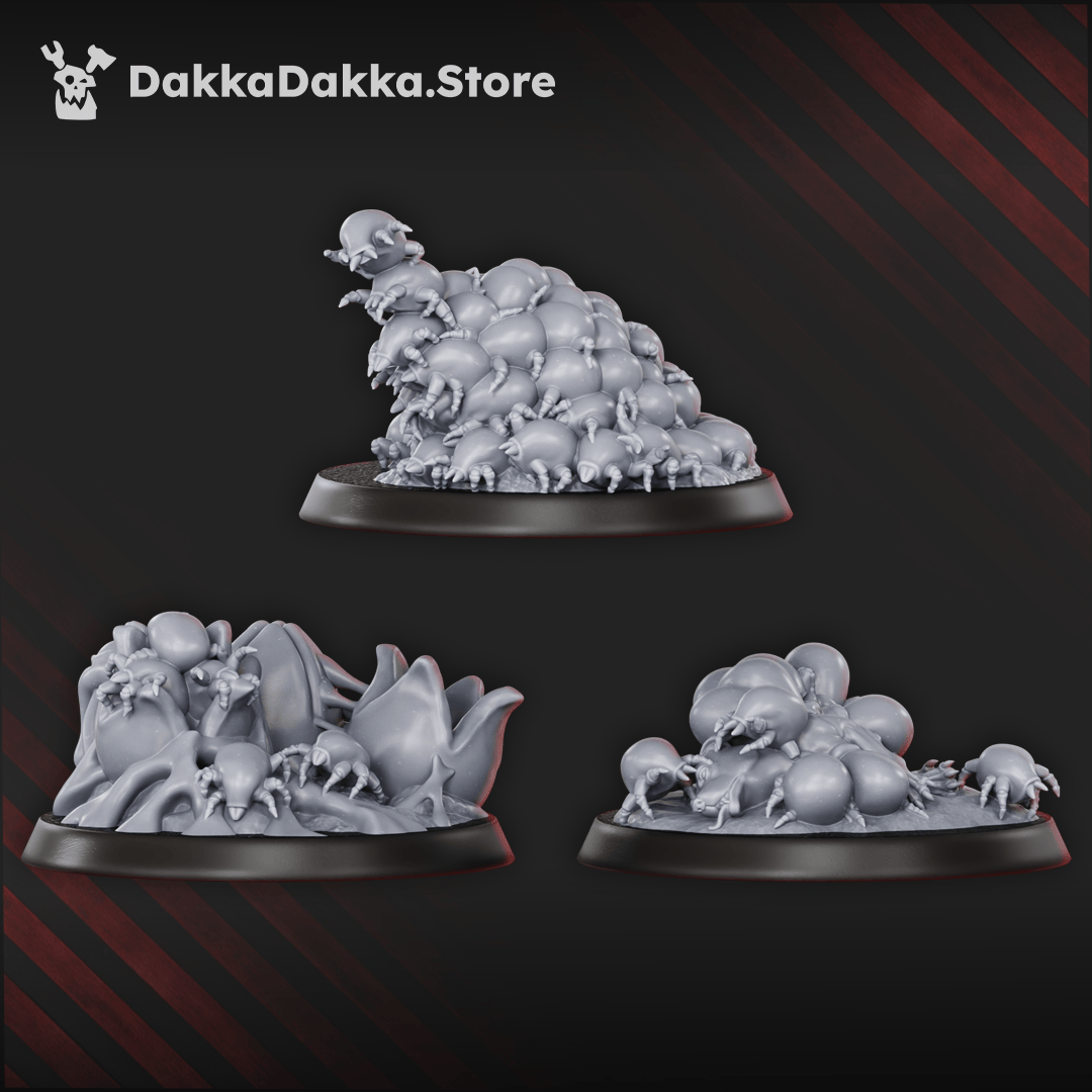Tabletop Terrain Miniature Fungiticks Swarm (x3)