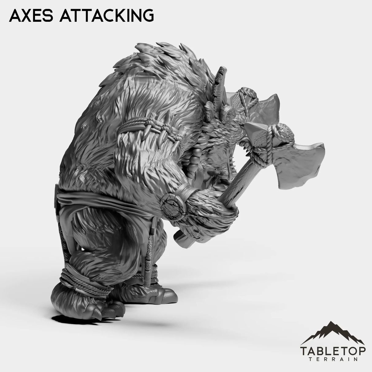 Tabletop Terrain Miniature Furbolg Feral