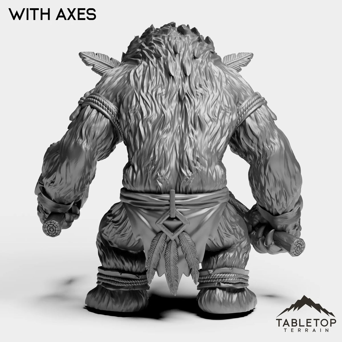 Tabletop Terrain Miniature Furbolg Feral