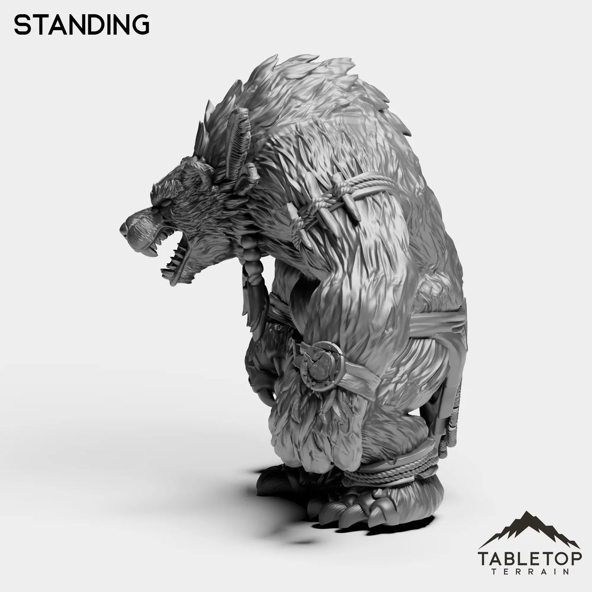 Tabletop Terrain Miniature Furbolg Feral