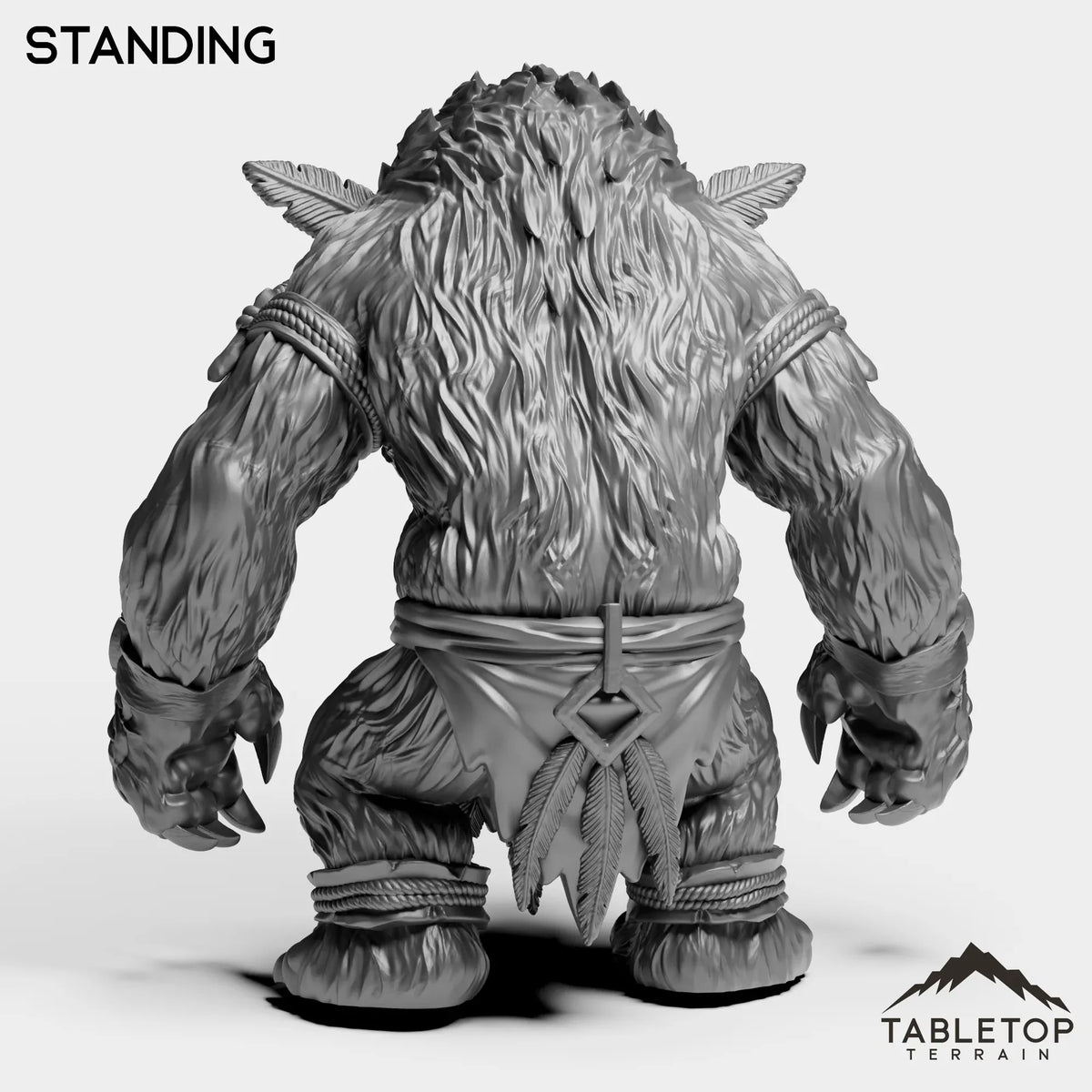 Tabletop Terrain Miniature Furbolg Feral