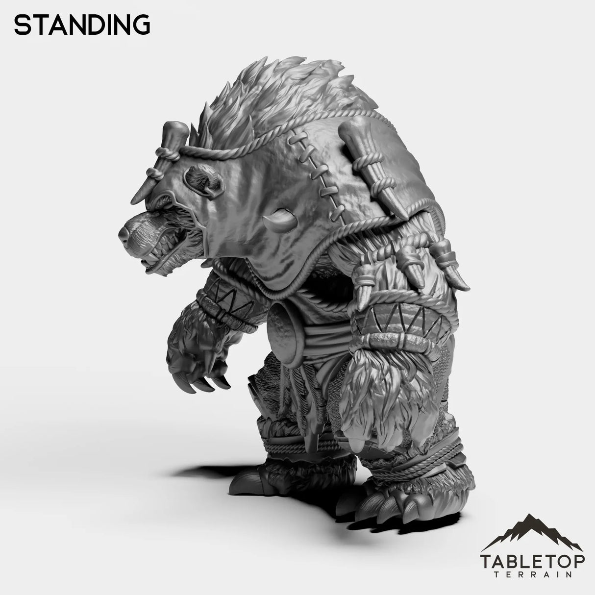 Tabletop Terrain Miniature Furbolg Shaman Leader