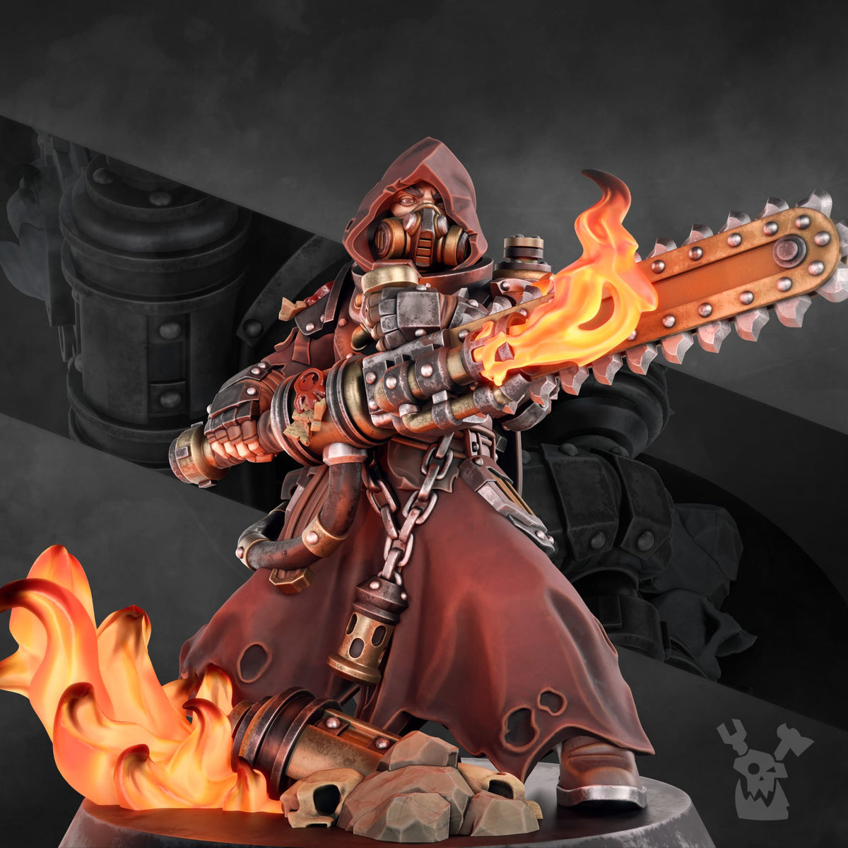 Tabletop Terrain Miniature Furio The Ashblood