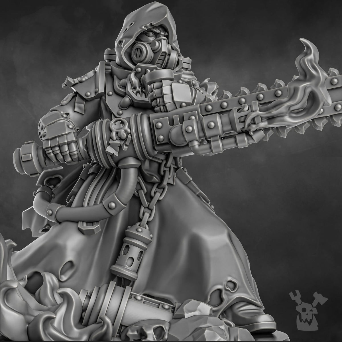 Tabletop Terrain Miniature Furio The Ashblood