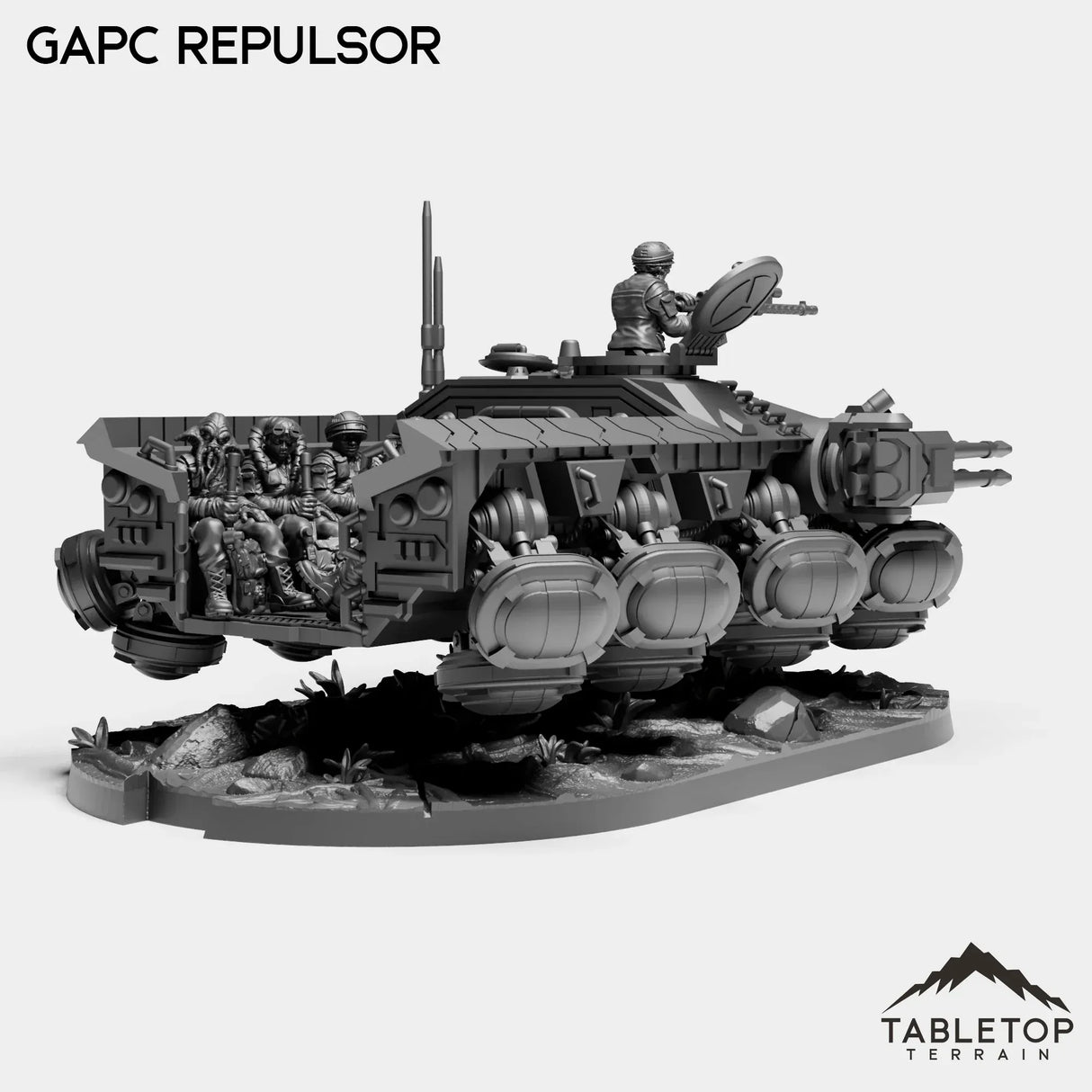 Tabletop Terrain Miniature GAPC Repulsor