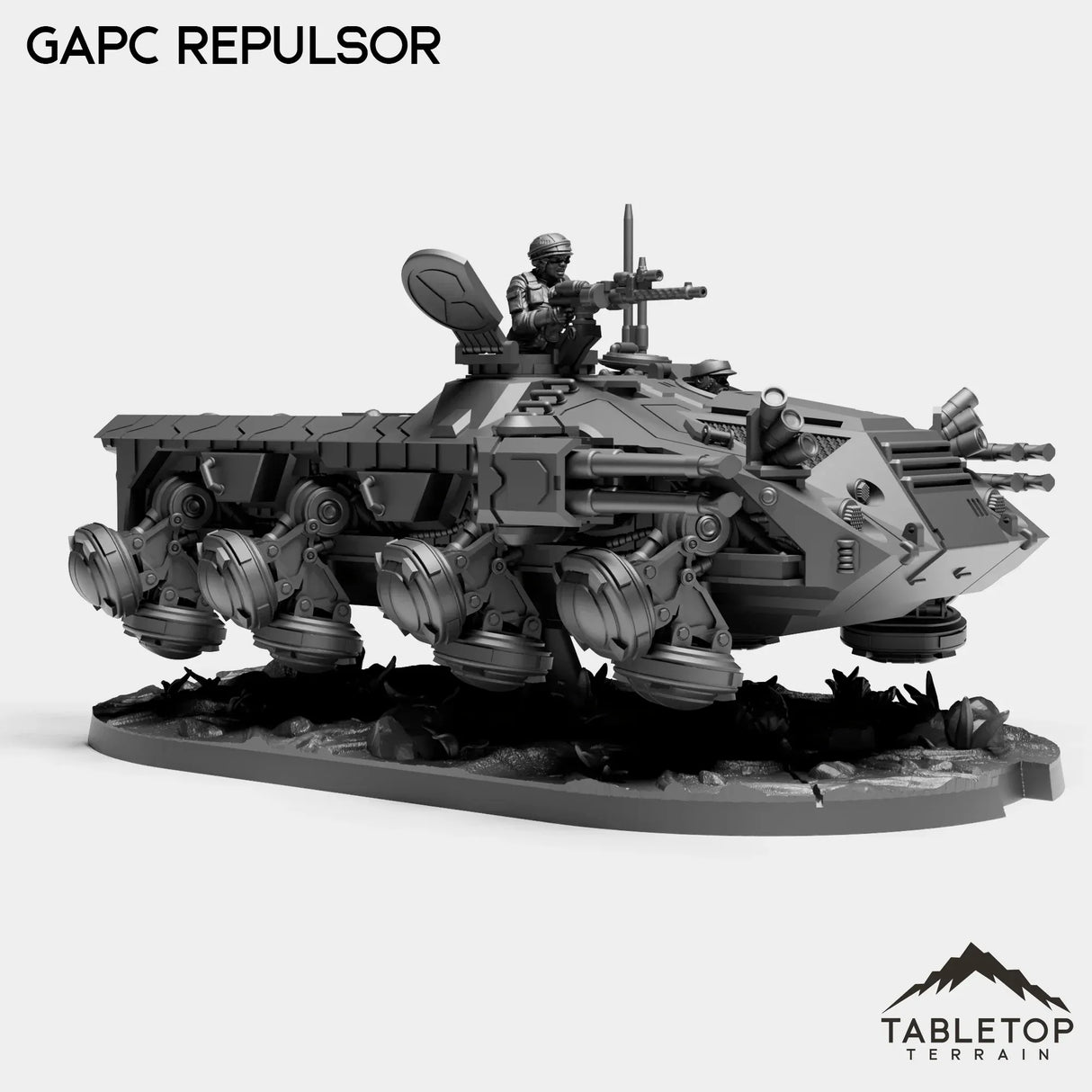 Tabletop Terrain Miniature GAPC Repulsor