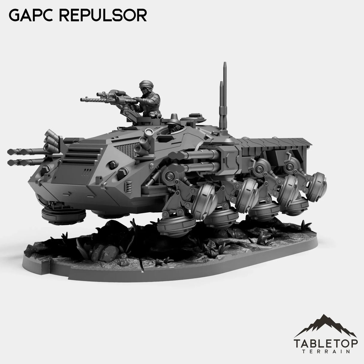 Tabletop Terrain Miniature GAPC Repulsor