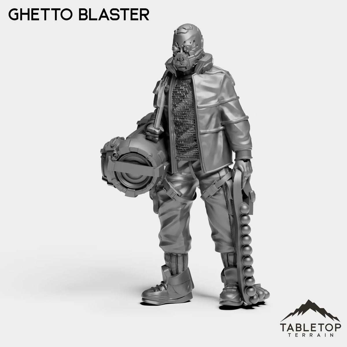 Tabletop Terrain Miniature Ghetto Blaster - Johnny & The Psychos