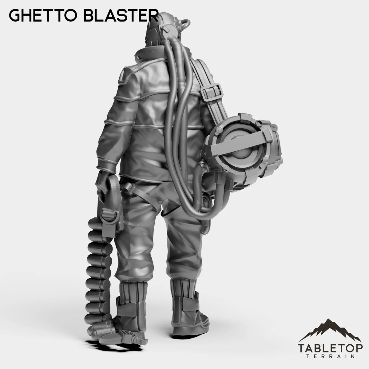 Tabletop Terrain Miniature Ghetto Blaster - Johnny & The Psychos