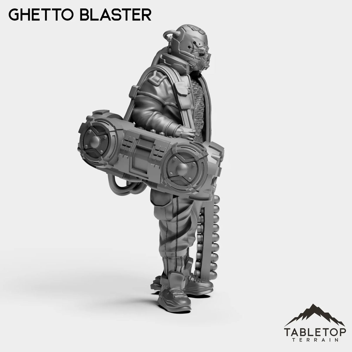 Tabletop Terrain Miniature Ghetto Blaster - Johnny & The Psychos