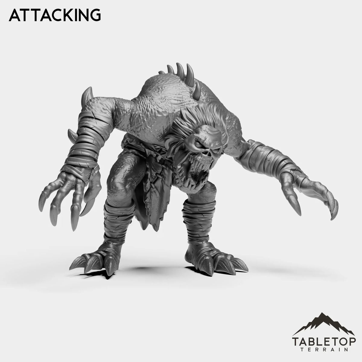 Tabletop Terrain Miniature Ghoul