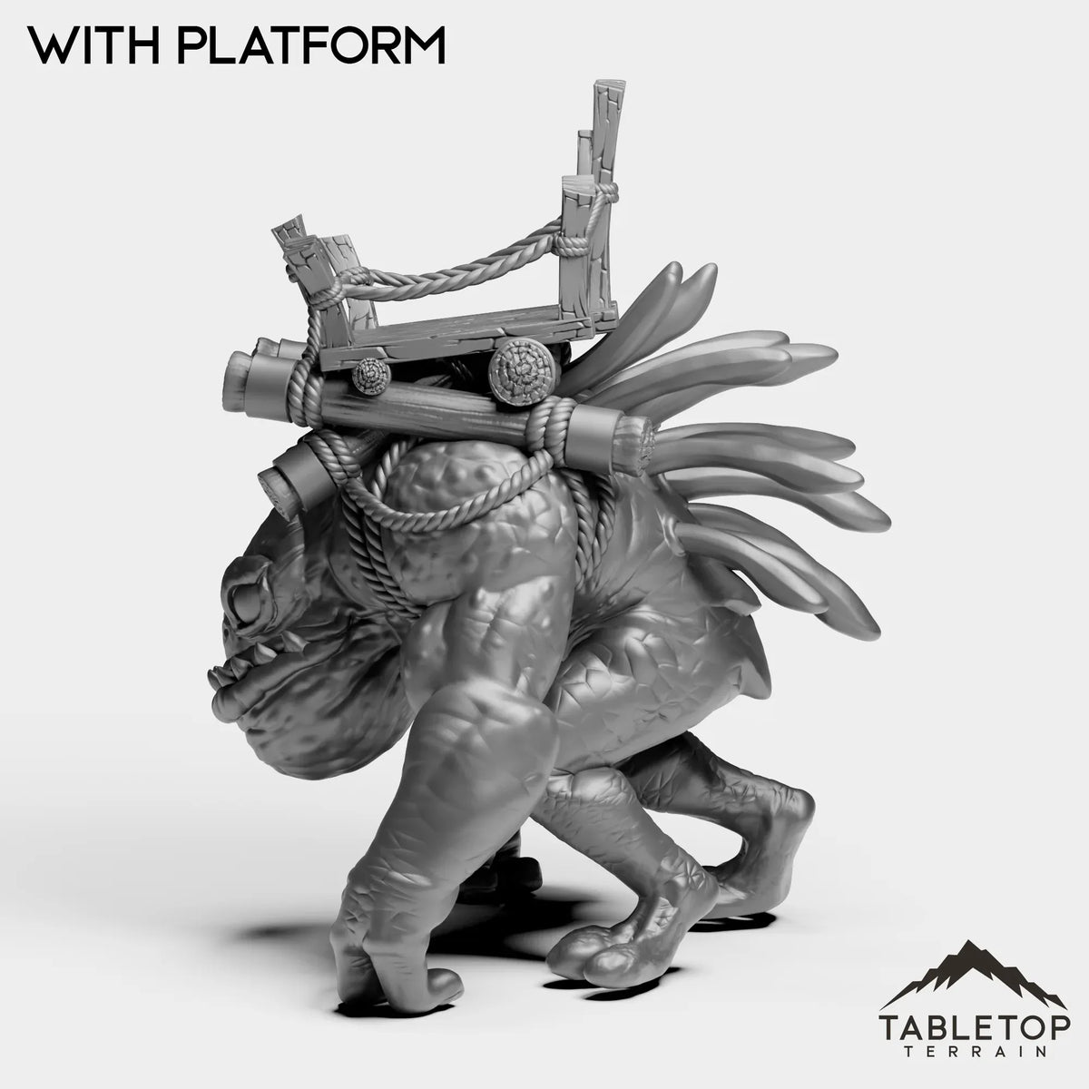 Tabletop Terrain Miniature Gigantic Murloc