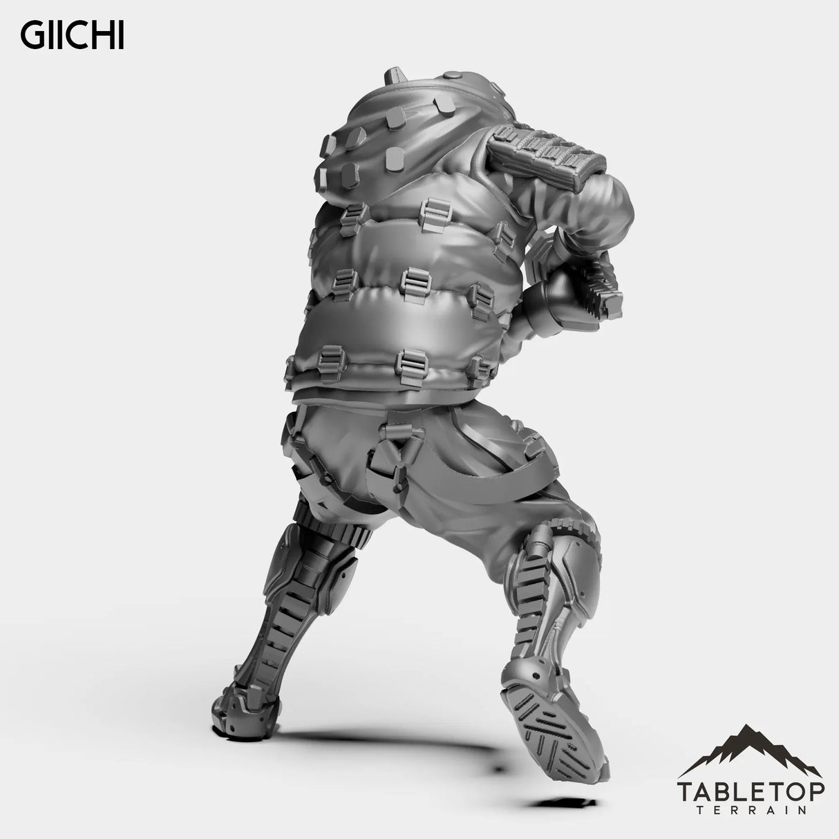 Tabletop Terrain Miniature Giichi - Street Samurai