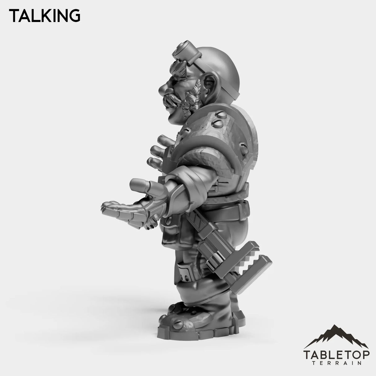 Tabletop Terrain Miniature Gnome High Tinkerer