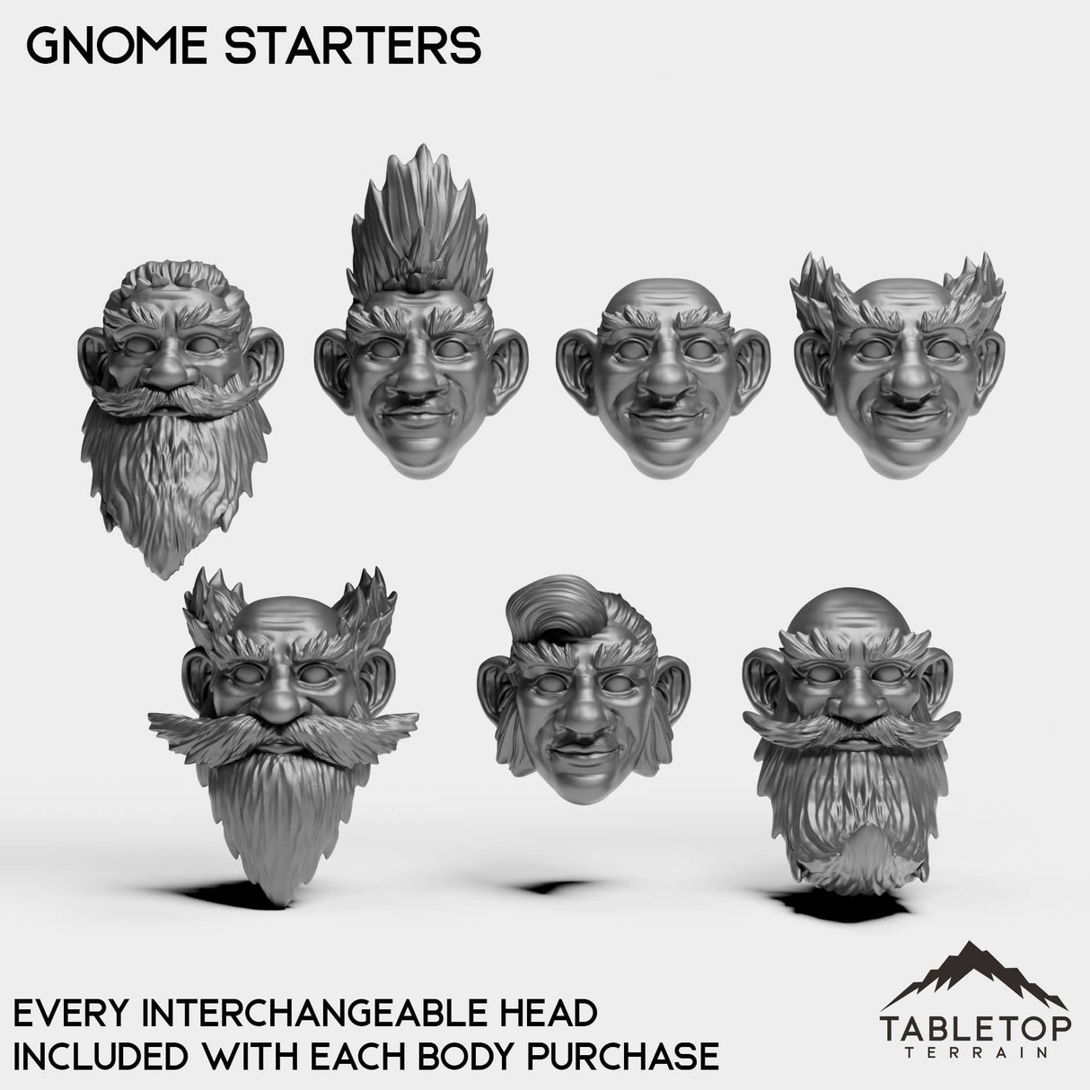 Tabletop Terrain Miniature Gnome Starters