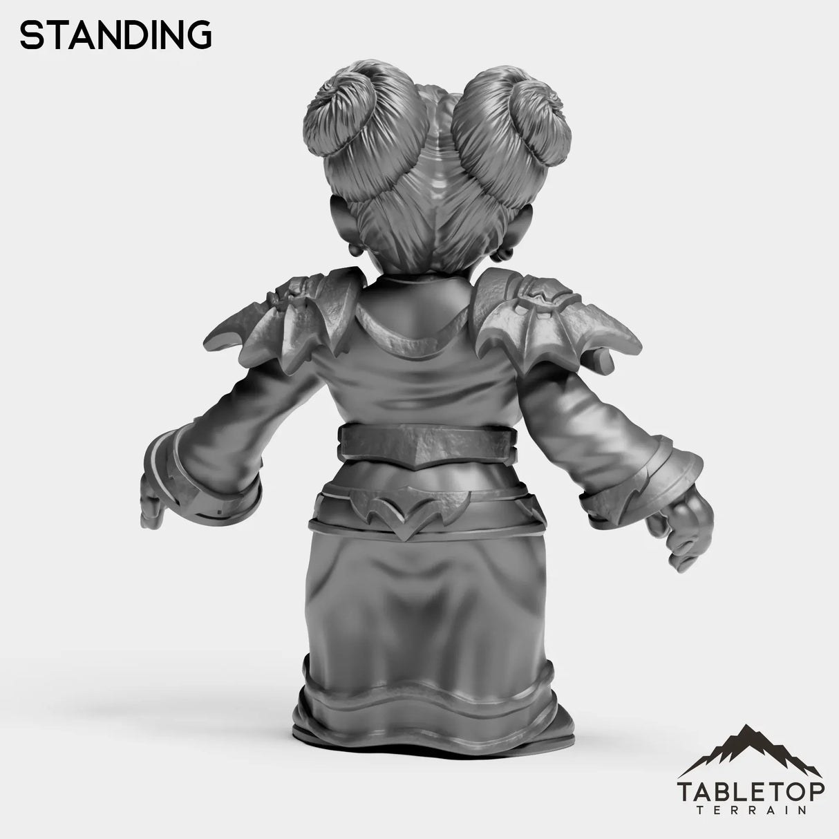 Tabletop Terrain Miniature Gnome Timekeeper