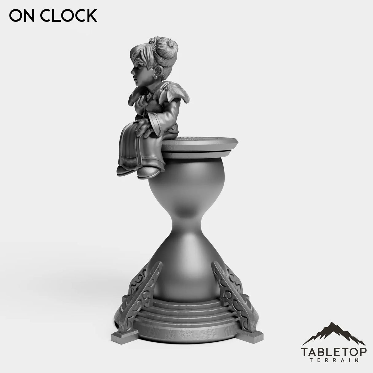 Tabletop Terrain Miniature Gnome Timekeeper