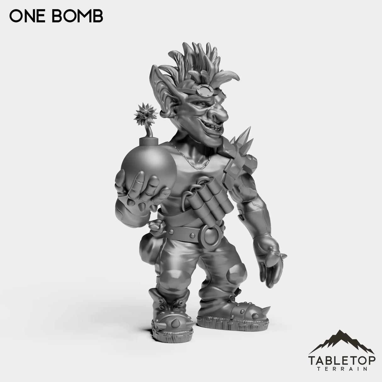 Tabletop Terrain Miniature Goblin Bomber