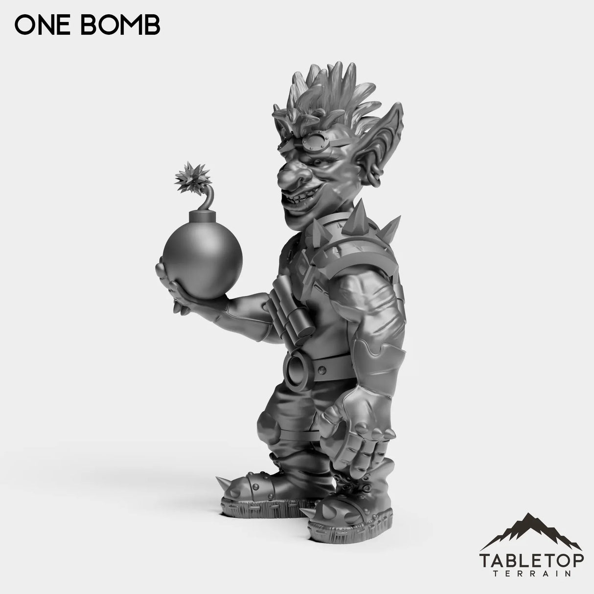Tabletop Terrain Miniature Goblin Bomber