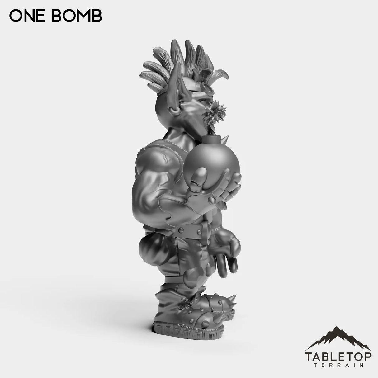 Tabletop Terrain Miniature Goblin Bomber