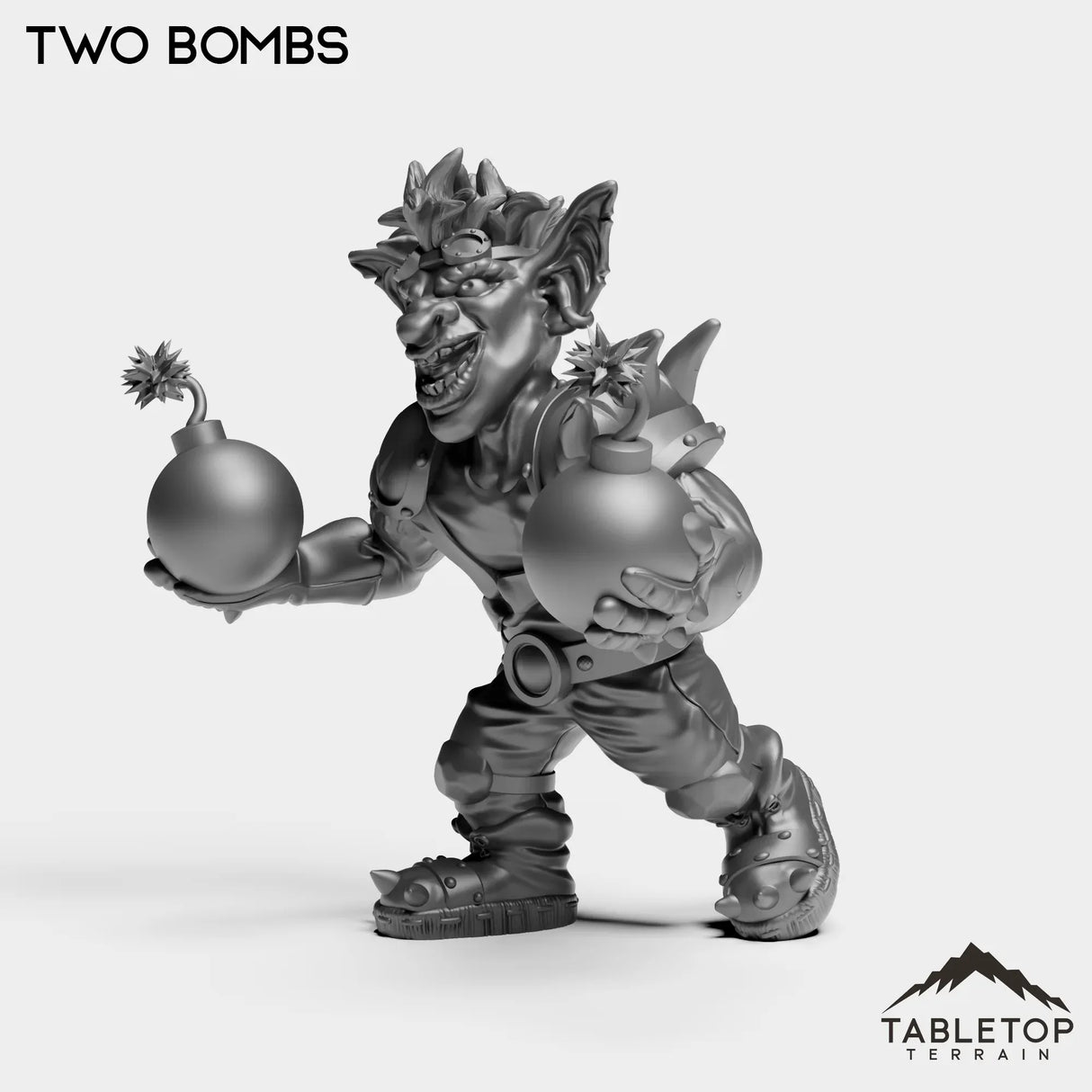 Tabletop Terrain Miniature Goblin Bomber