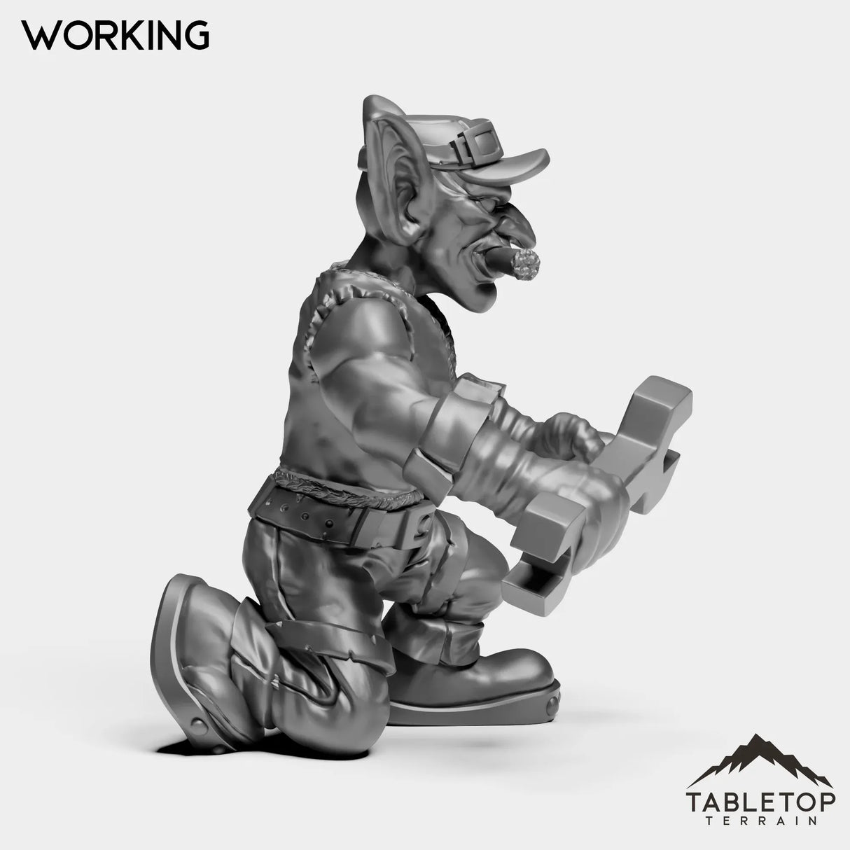 Tabletop Terrain Miniature Goblin Leader