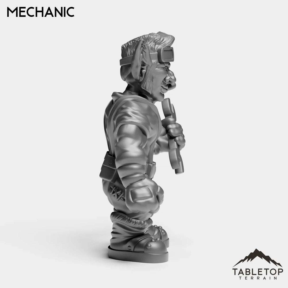 Tabletop Terrain Miniature Goblin Mechanic