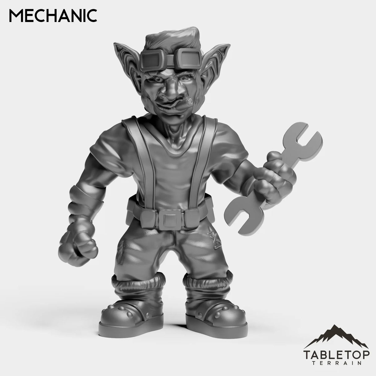 Tabletop Terrain Miniature Goblin Mechanic