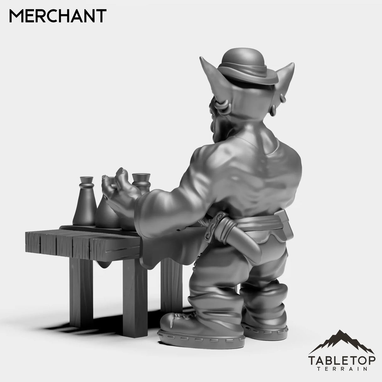 Tabletop Terrain Miniature Goblin Merchant