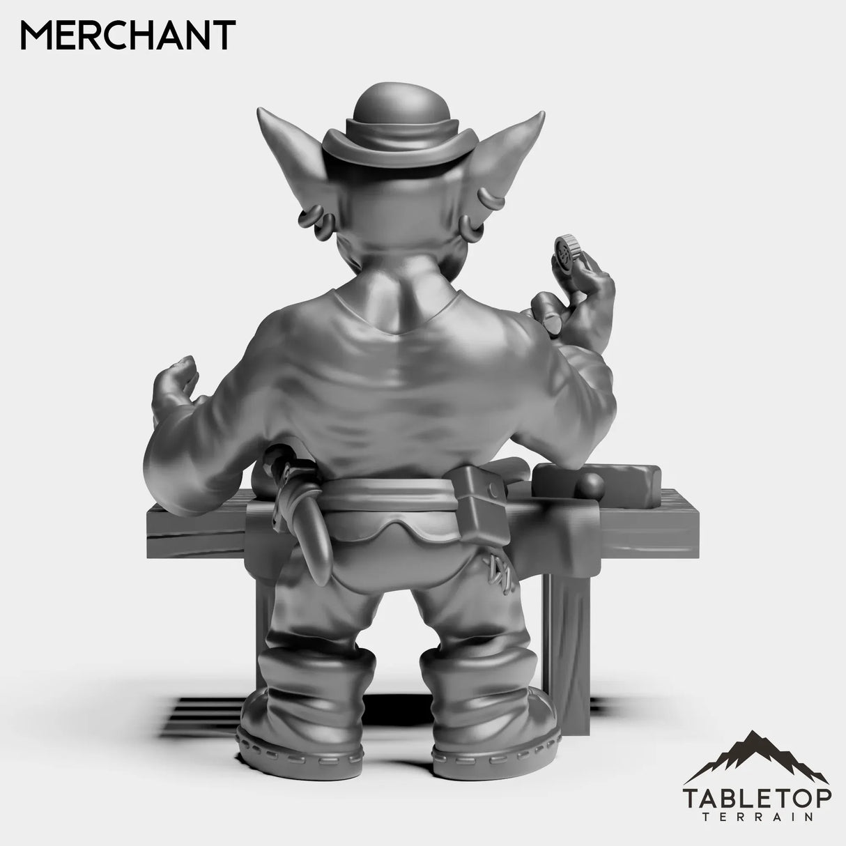 Tabletop Terrain Miniature Goblin Merchant