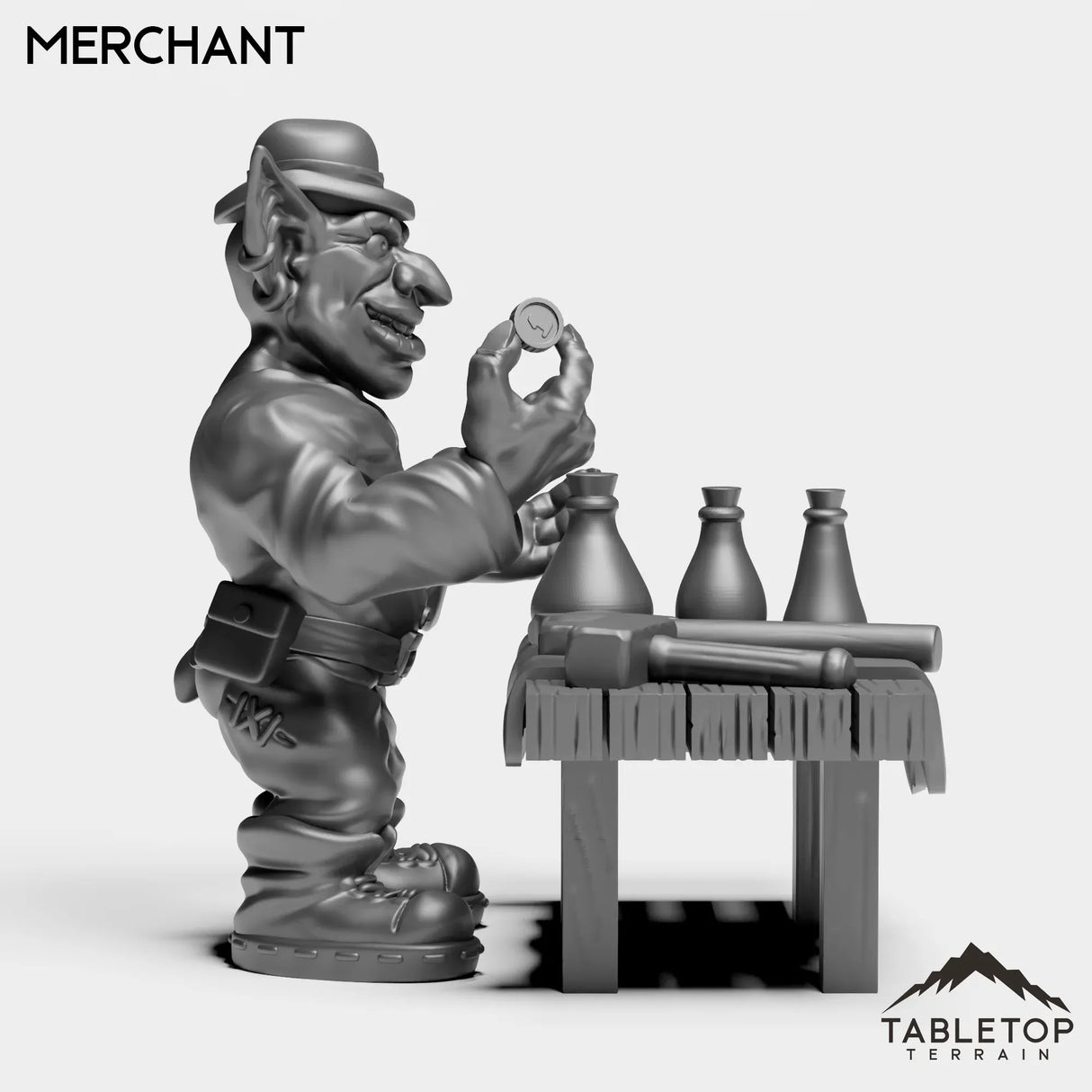 Tabletop Terrain Miniature Goblin Merchant