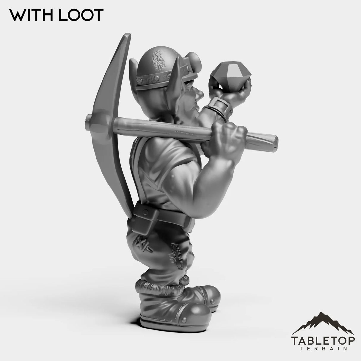 Tabletop Terrain Miniature Goblin Miner